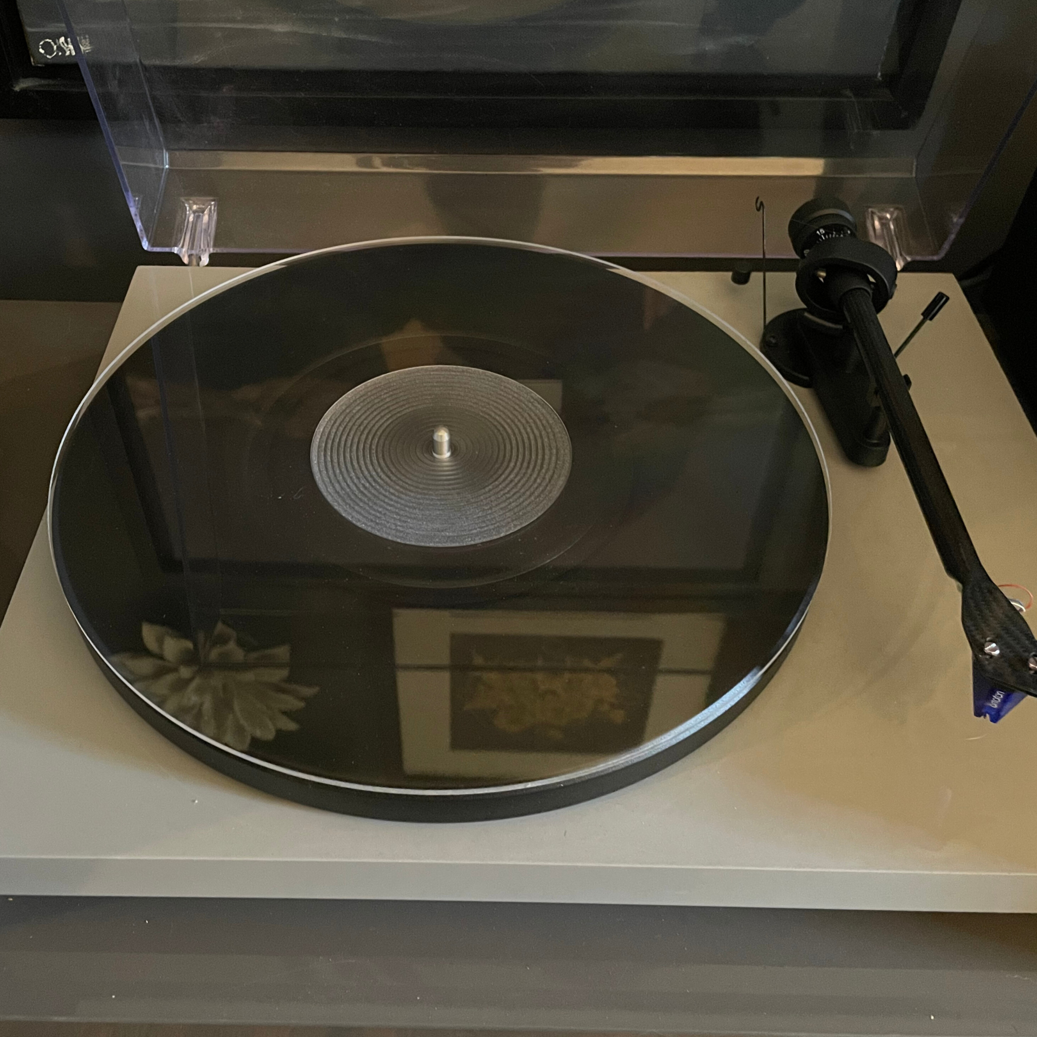 Clear Vinyl Record Platter