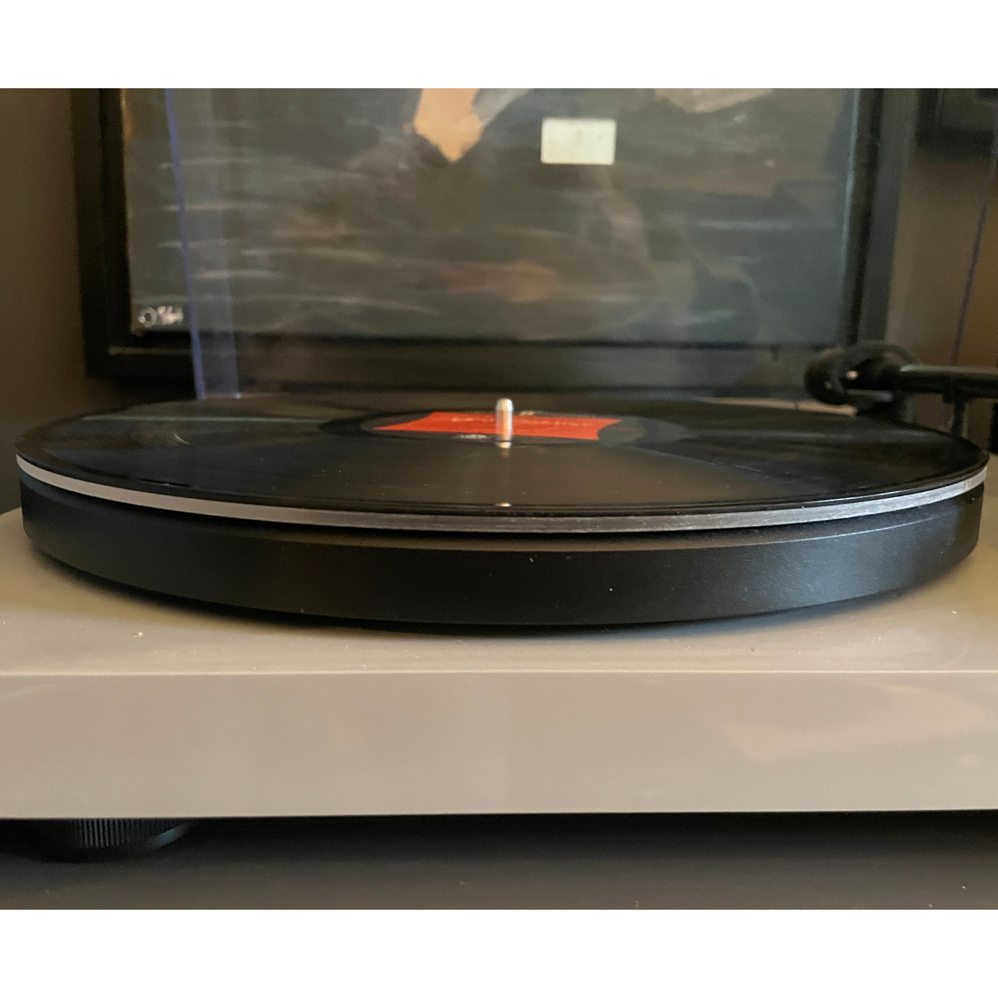 Clear Vinyl Record Platter
