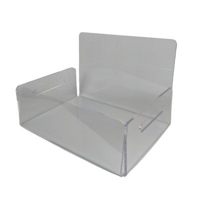 Clear Vinyl Record Storage Crate