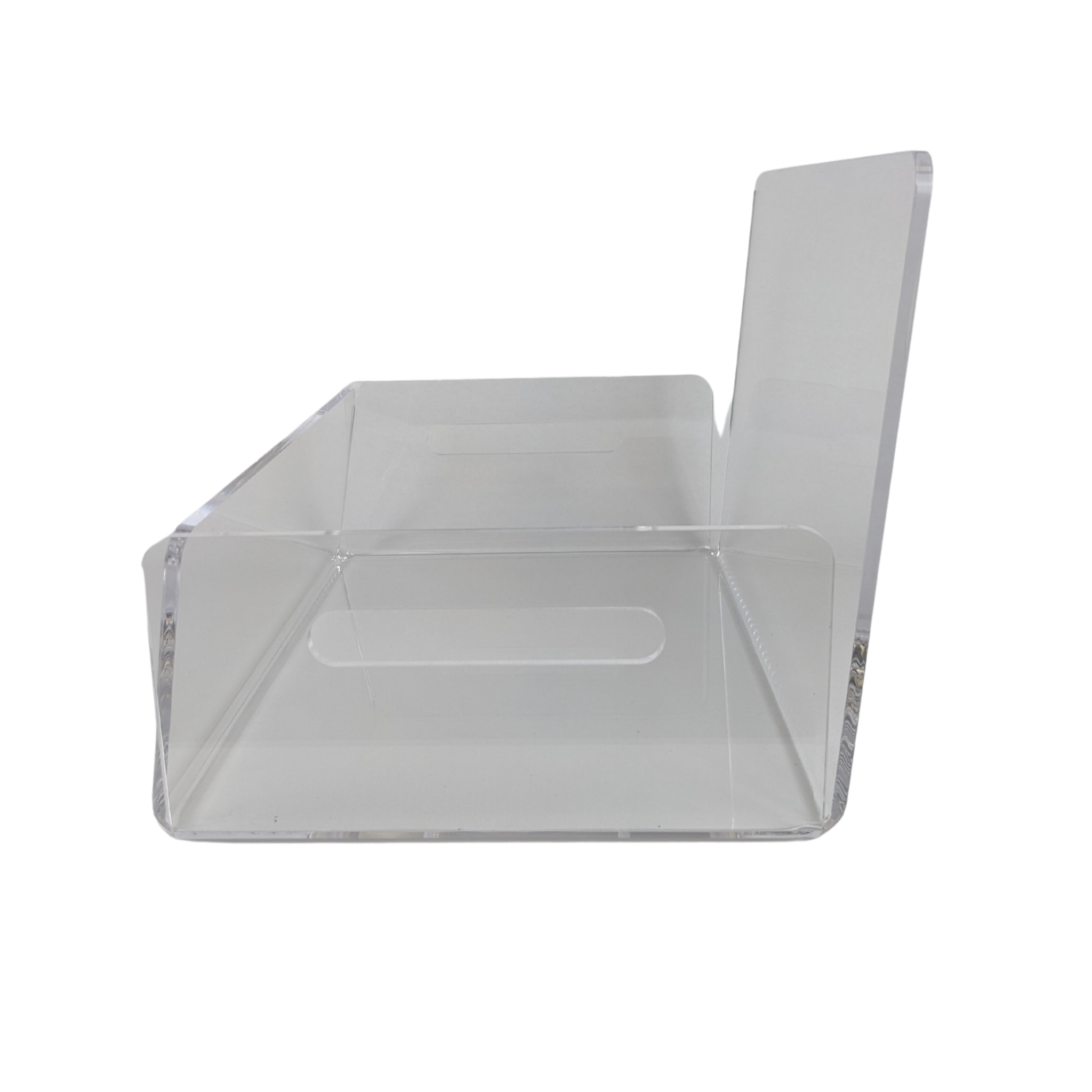 Clear Vinyl Record Storage Crate