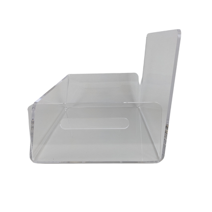 Clear Vinyl Record Storage Crate