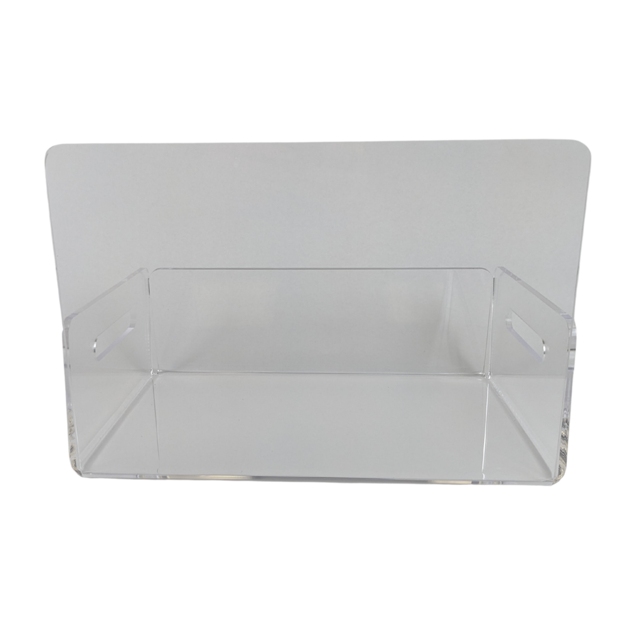 Clear Vinyl Record Storage Crate