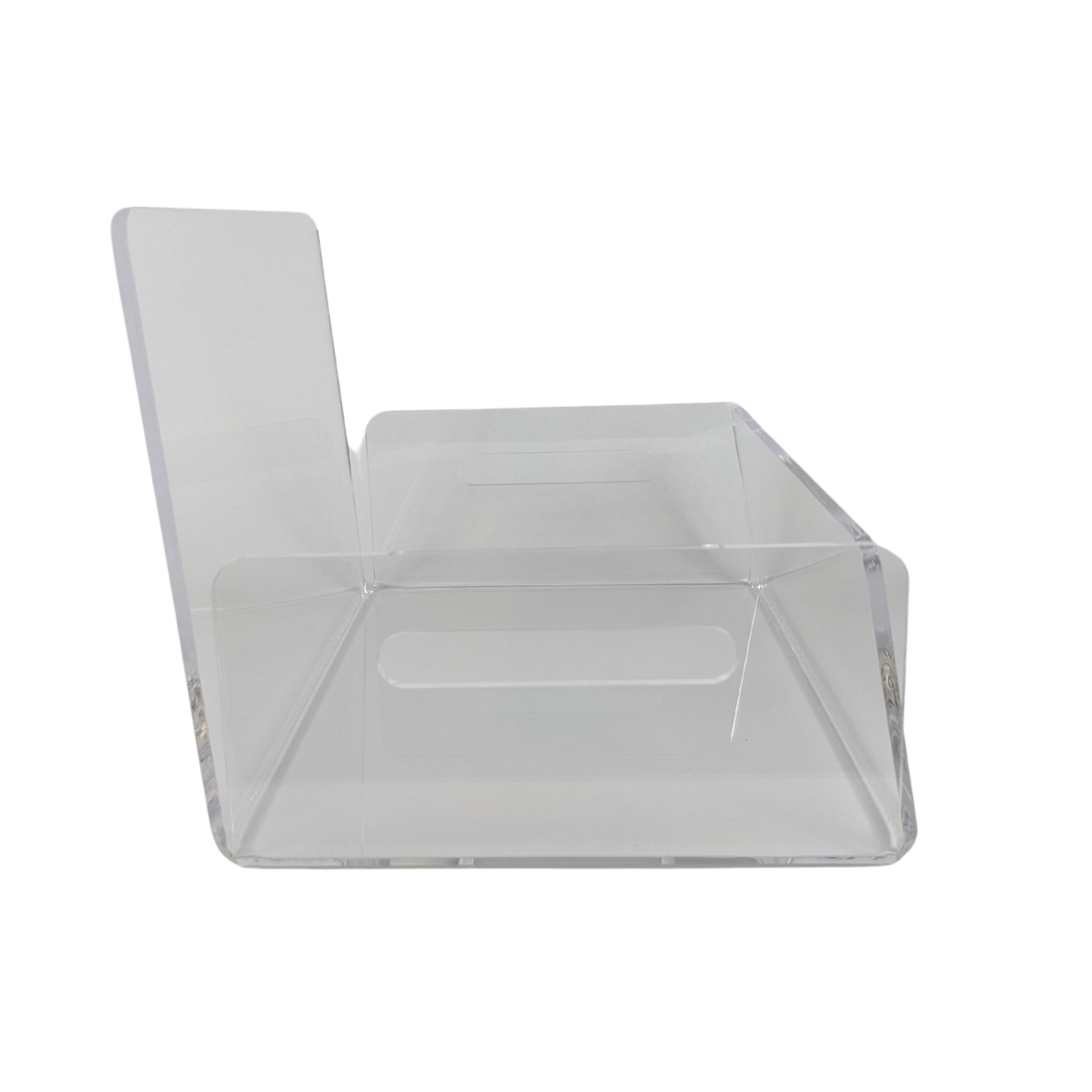 Clear Vinyl Record Storage Crate