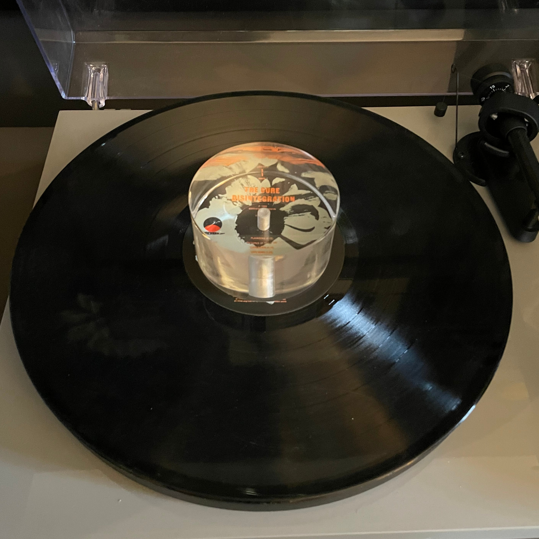 Clear Vinyl Record Stabilizer Weight
